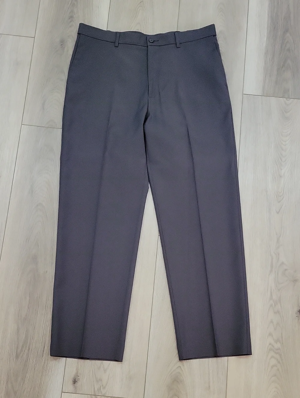 PGA Tour Men's Dress Pants in Charcoal 34x30